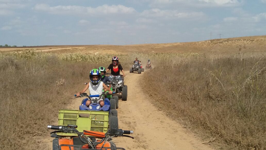 טיולי טרקטורונים חשמליים למשפחות בלחוות פיליפ 